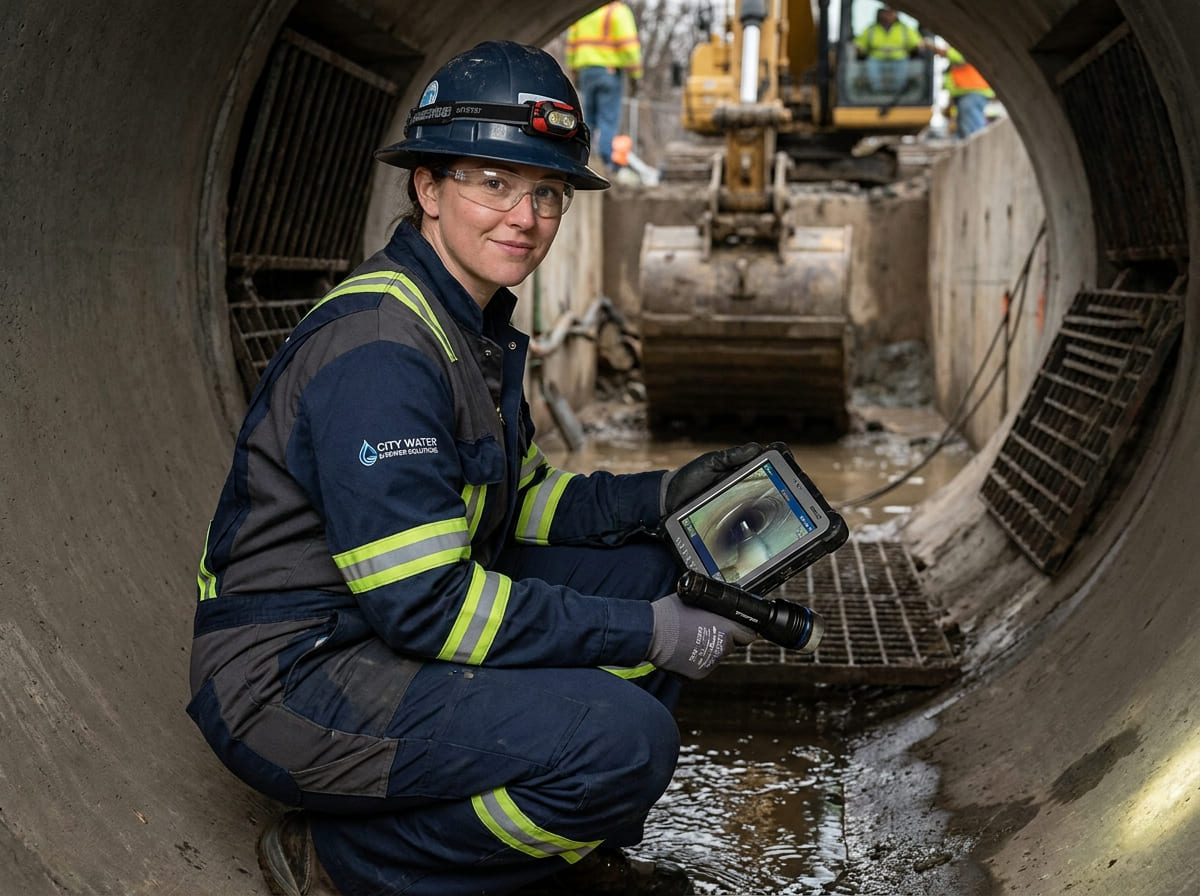 Sewer Line Inspection & Replacement in Eads